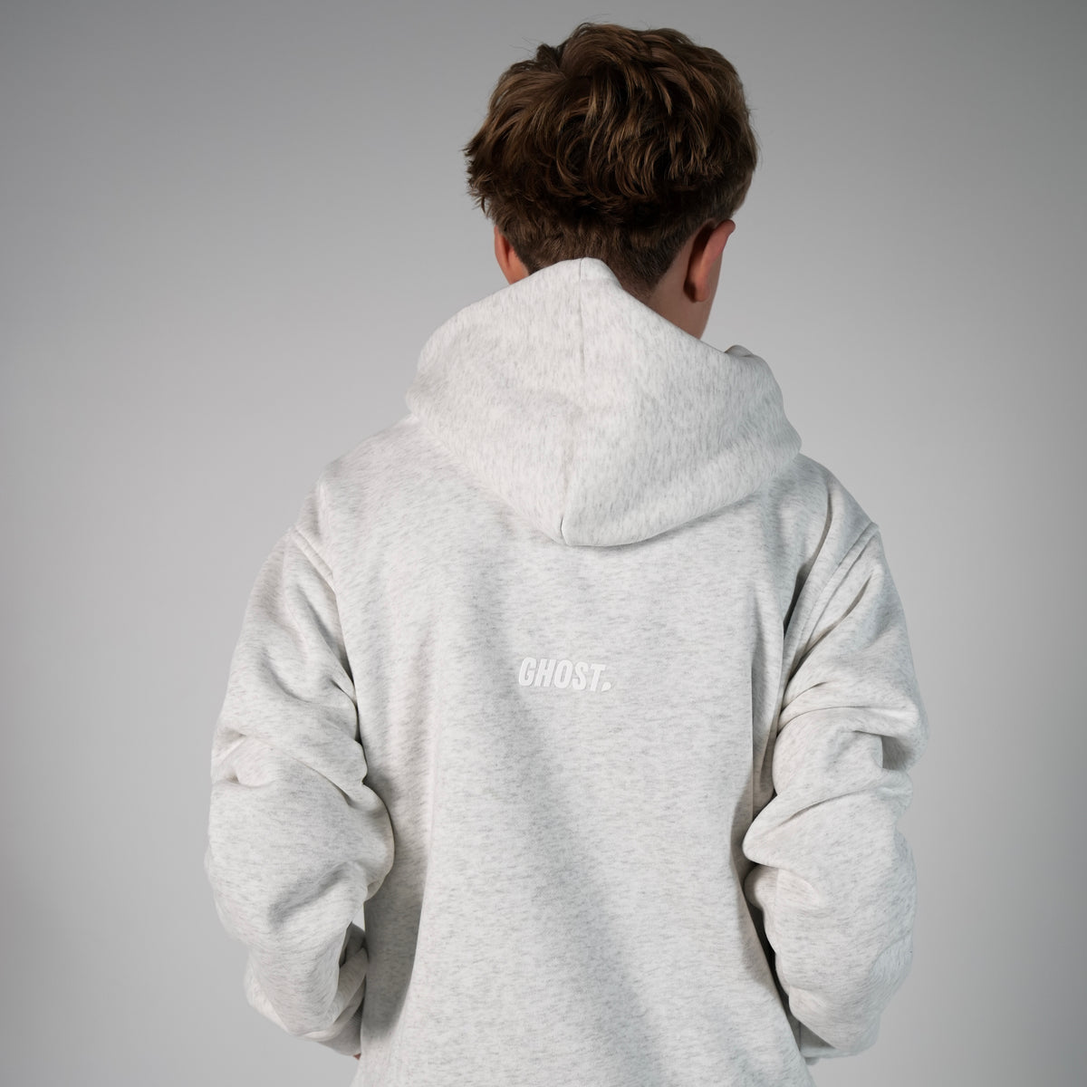 SIGNATURE Hoodie Grey Fleck