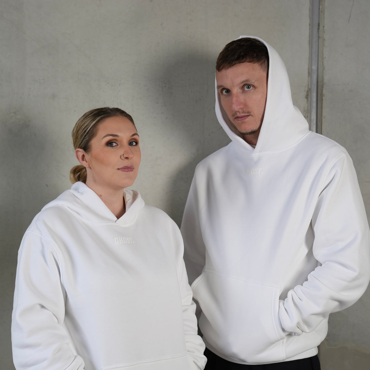 SIGNATURE Hoodie White Ivory