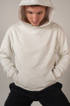 SIGNATURE Hoodie Grey Fleck