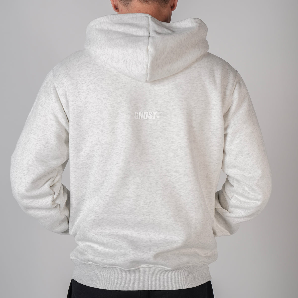 SIGNATURE Hoodie Grey Fleck