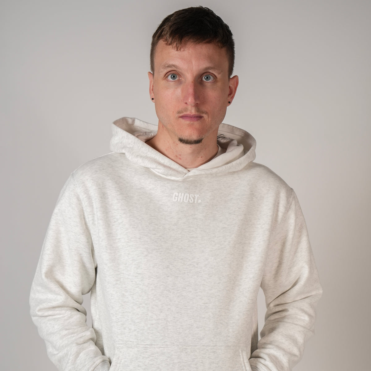 SIGNATURE Hoodie Grey Fleck