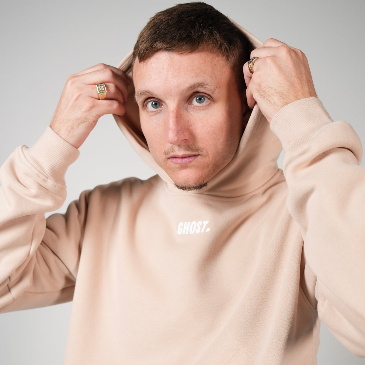 SIGNATURE Hoodie Dark Beige