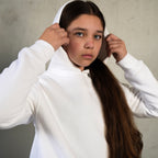 SIGNATURE Hoodie Ivory White