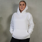 SIGNATURE Hoodie White Ivory