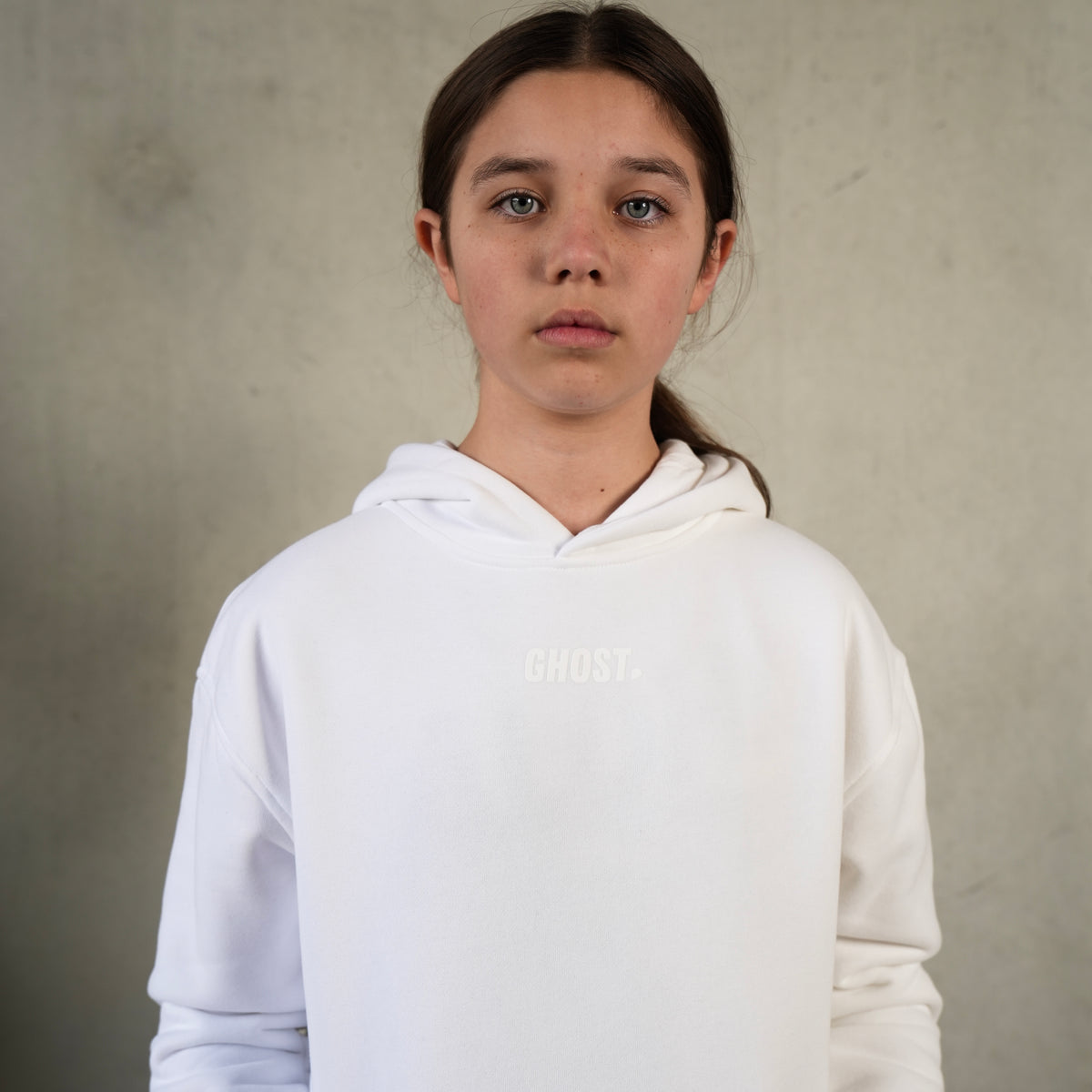 SIGNATURE Hoodie Ivory White