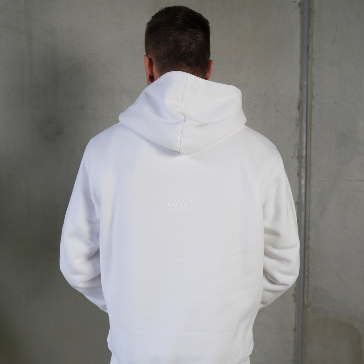 SIGNATURE Hoodie White Ivory